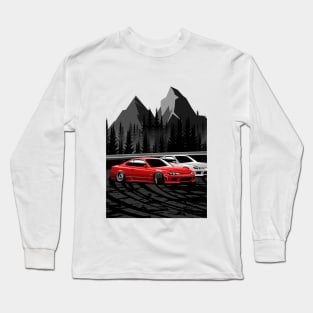 "Mountain Drift" Silvia S15 Long Sleeve T-Shirt